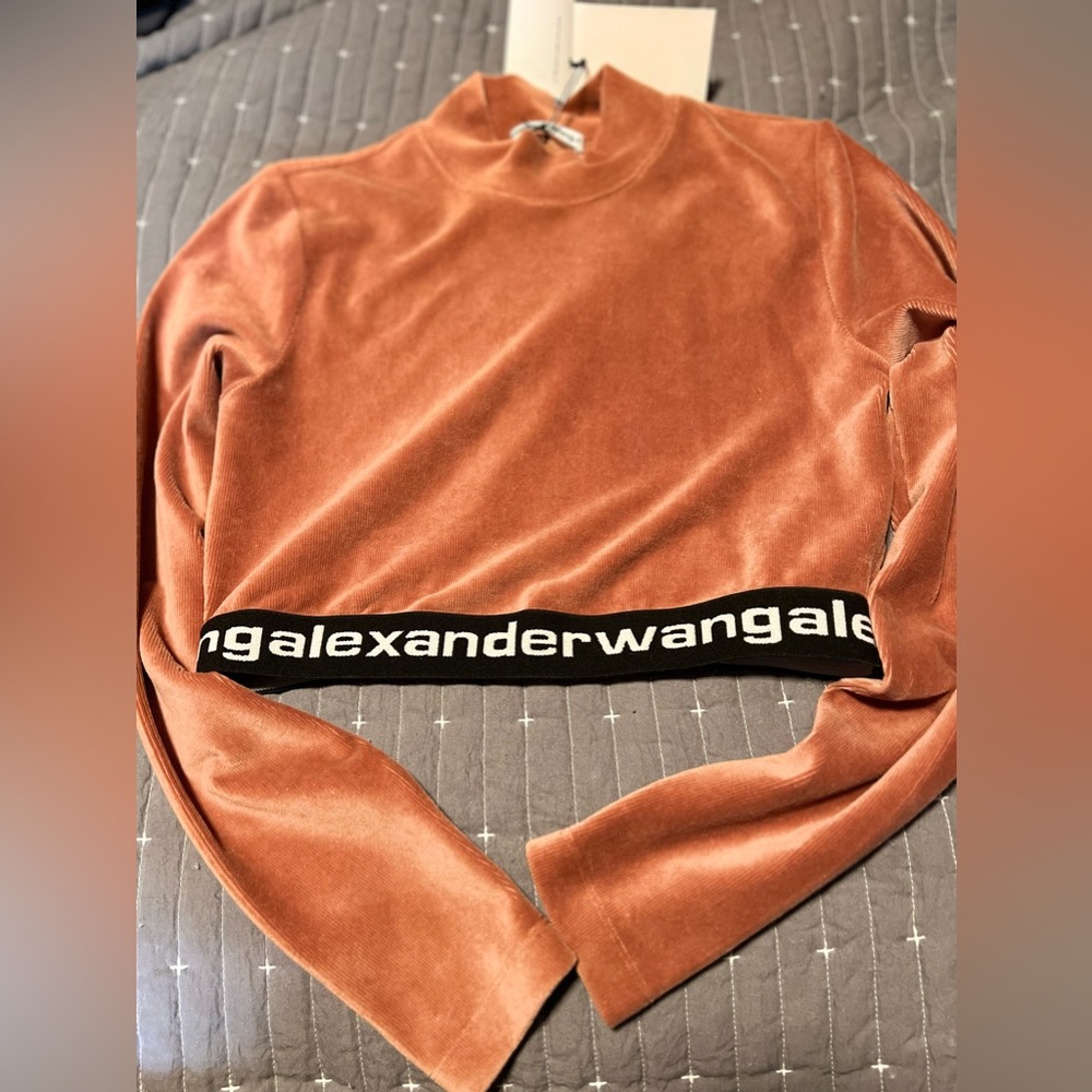 Alexander Wang Mock Neck Top